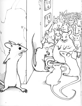 They were talking about me! (Copyright 2005 Cutter Hays)